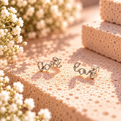 LOVE PLATEADO
