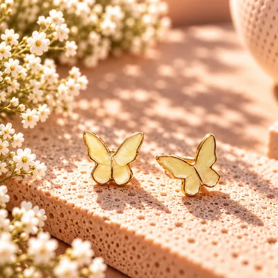 MARIPOSAS AMARILLAS PUNTUDAS