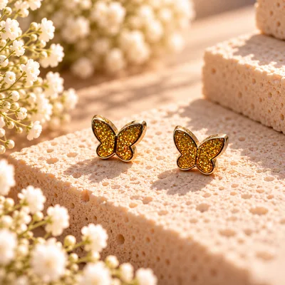 MARIPOSAS AMARILLAS BRILLANTES