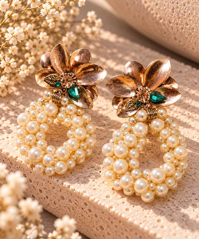 FLOR Y PERLAS